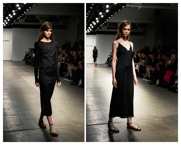 Karolyn+Pho%E2%80%99s+Fall%2FWinter+2014+runway+debut+took+place+at+the+clean+Pier+59+Studio+%E2%80%93+an+unobtrusive+canvas+for+an+equally+as+unobtrusive+collection.