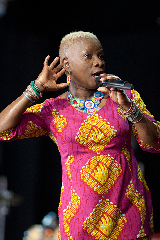 Angelique Kidjo Blends African