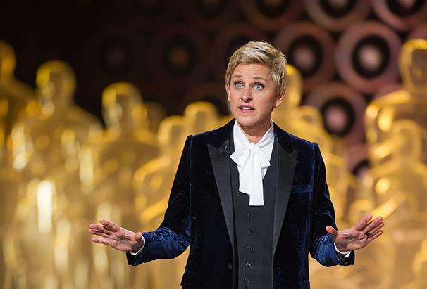 DeGeneres delivers safe jokes, solid performances at Oscars