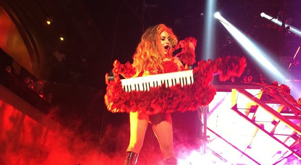 Lady Gaga performs intimate set at Roseland Ballroom