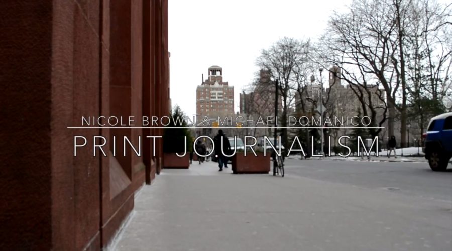 [VIDEO] Op Ed Live: Print Journalism