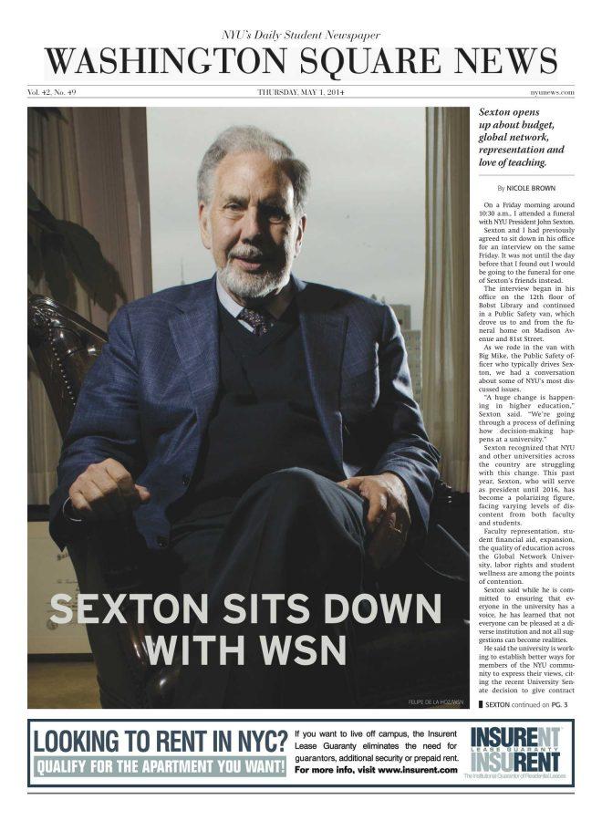 Today's front page