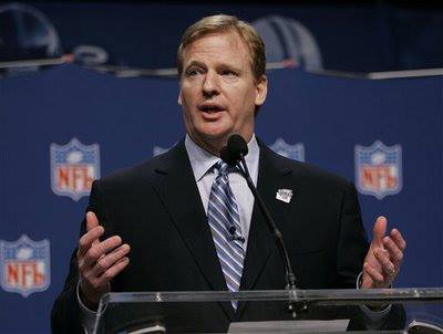 NFL commissioner faces league struggles 