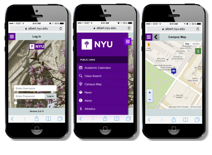 NYU launches Albert Mobile