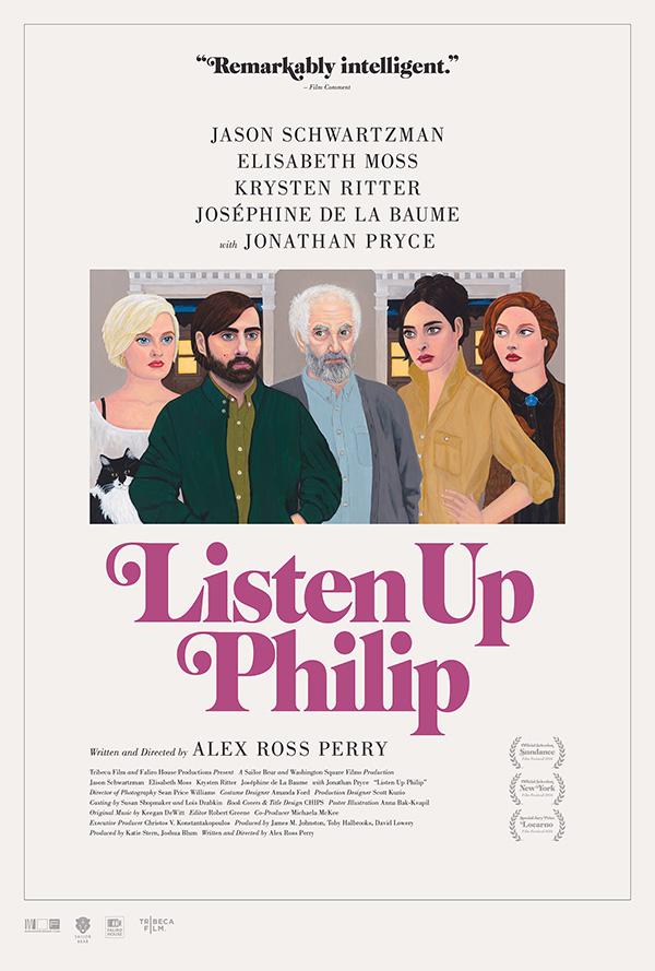 Jason Schwartzman plays the titular in “Listen Up Philip.” 
