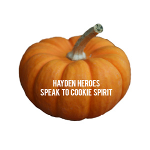 Hayden Heroes speak to cookie spirit