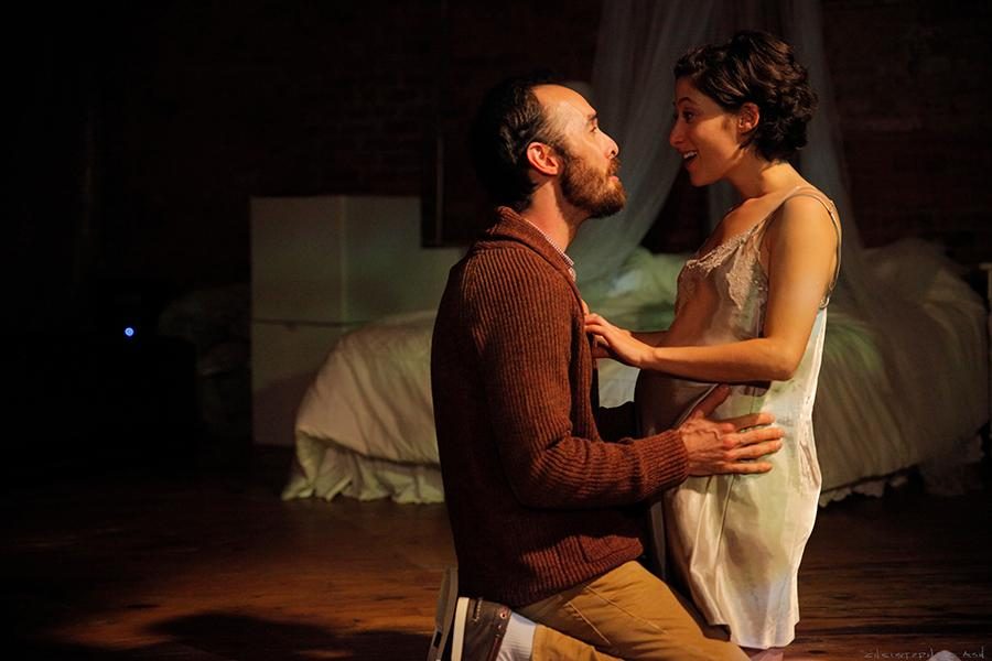 Buzz follows the efforts of a pregnant woman and her playwright boyfriend to rid their apartment of the flies infesting the outside world. Funny and harrowing, its a fast-paced story of love and art in a time of global warming. 