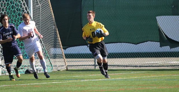 Sophomore keeper Lucas Doucette stopped a season-high 11 shots on Wednesday.