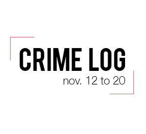 Crime Log: Nov. 12-20