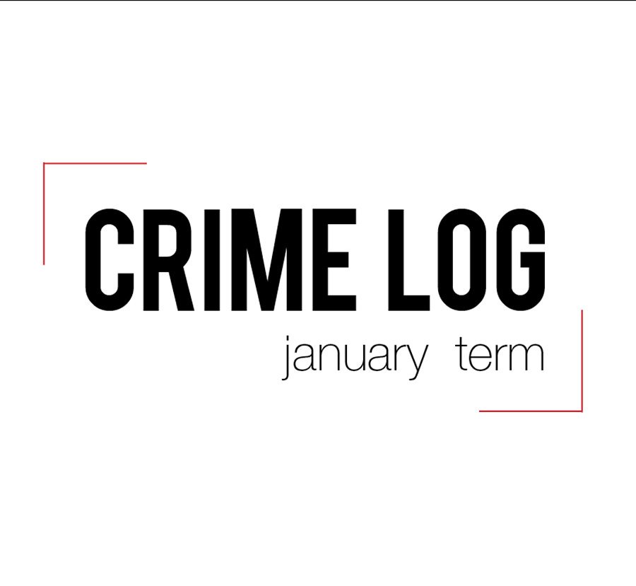 Crime Log: January term