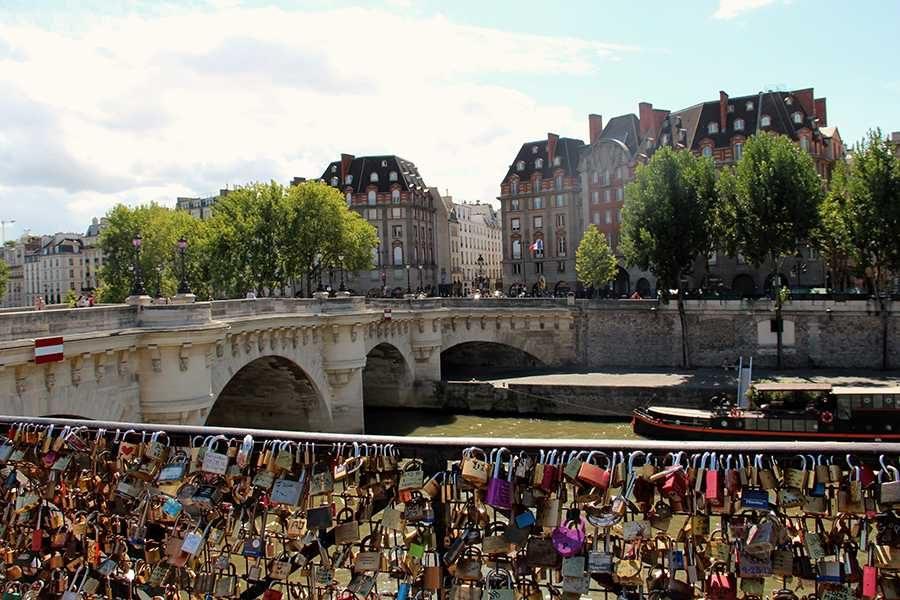 Paris provides the setting of Anton Dudley’s “City Of.”