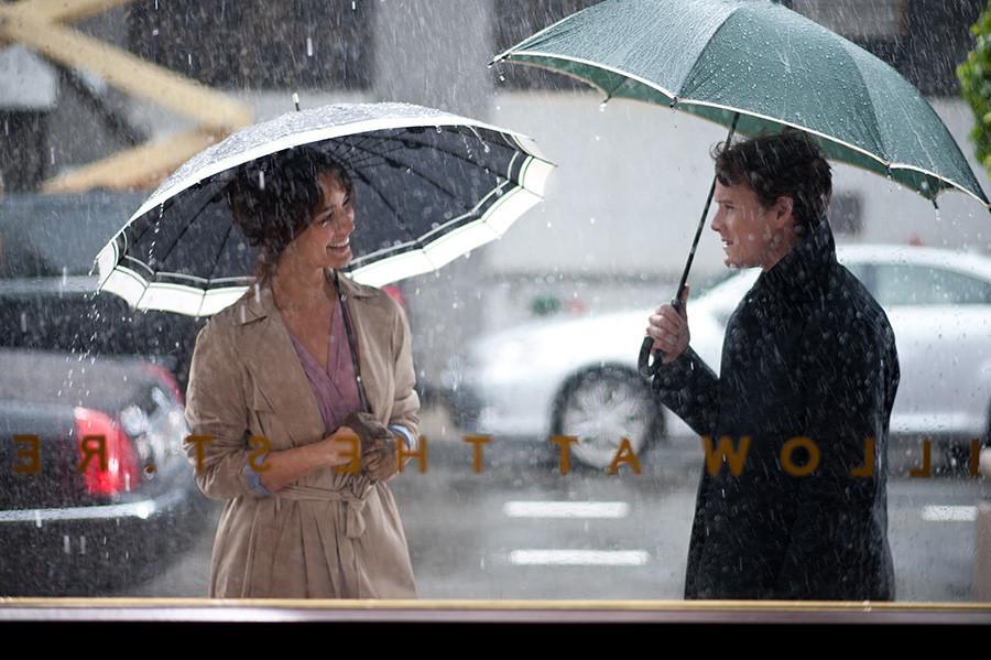 Berenice Marlohe (Arielle) and Anton Yelchin (Brian) in Victor Levin’s 5 To 7. Courtesy of Walter Thomson.  An IFC Films release.
