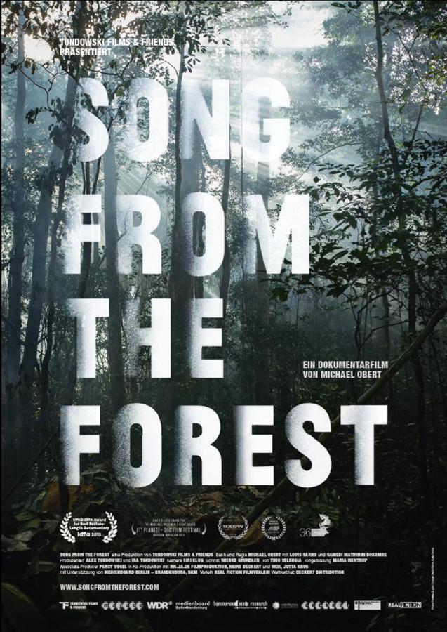 The theatrical poster of Song From the Forest.