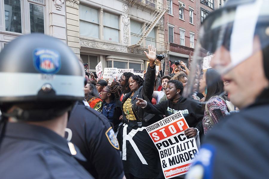 New+York+City+joins+in+Freddie+Gray+protests