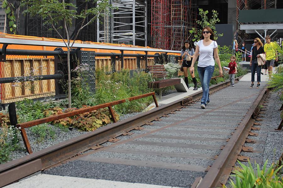 The High Line extended another four blocks last fall, bringing its total distance to roughly a mile and a half.