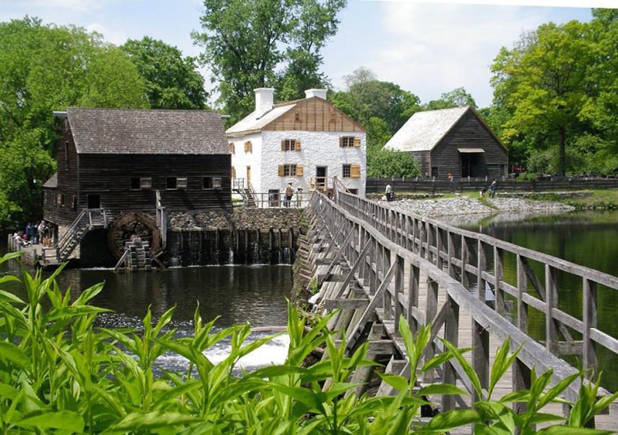 Philipsburg Manor is only an hour train ride out of the city.
