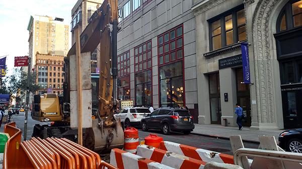 The NYU community will prepare for disruption in their commute due to the start of city construction on 4th street.   