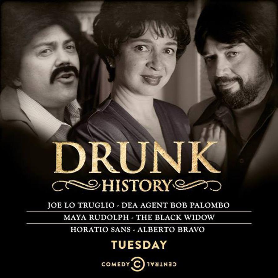 The new season of Drunk History premiers on Comedy Central.
