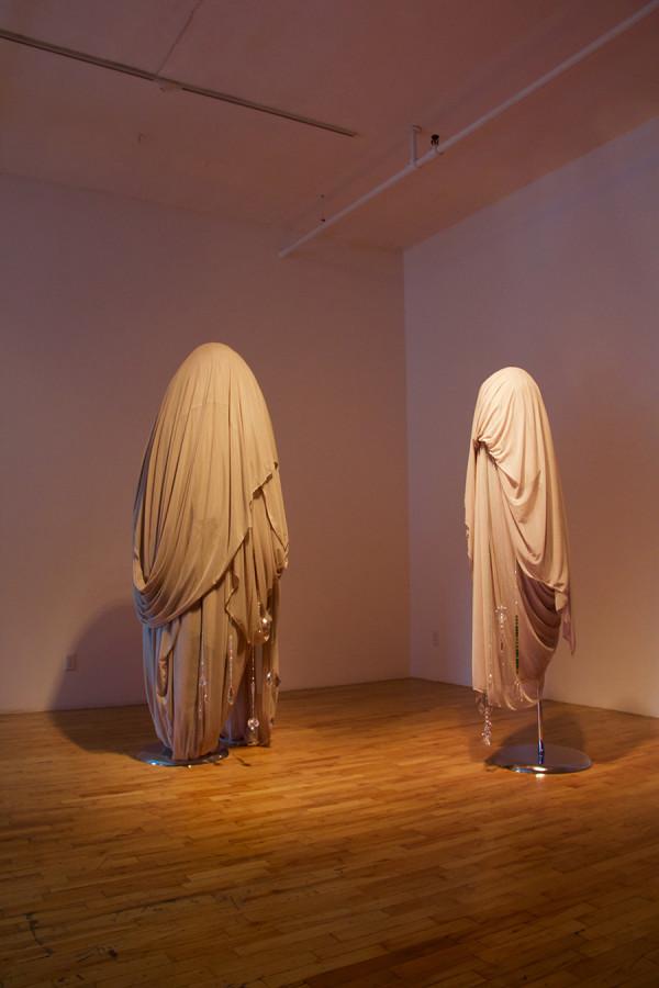 Wu Tsang features sculpture as part of her exhibition at the Clifton Benevento gallery. 