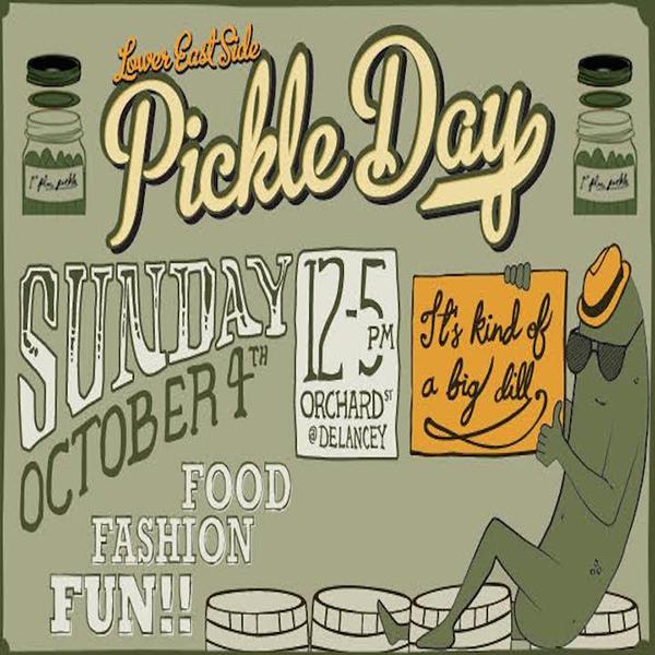 Pickle Day is a neighborhood wide celebration of all things pickled that takes place every autumn in New York’s Lower East Side. 