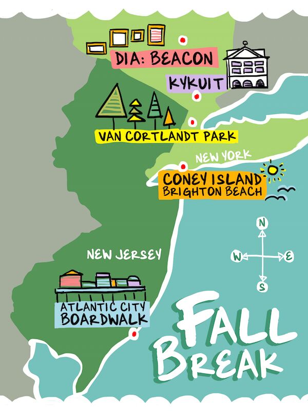 5 places to forage for fun this fall break
