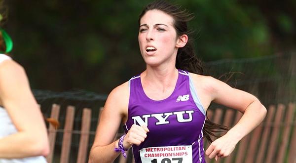 Emily Dethlefs helped NYU to fifth-place finish at the ECAC Championship on Saturday, November 7.