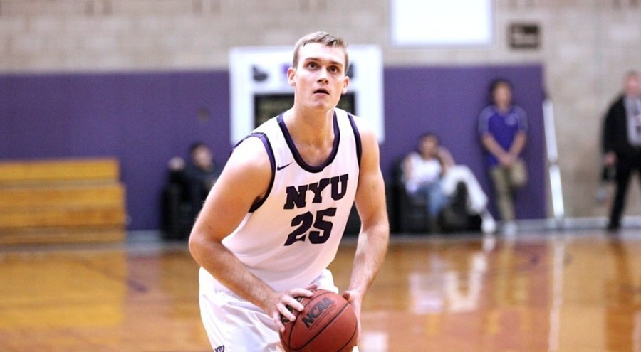 Senior Patrick Burns scored a career best and game-high-tying 22 points in Sunday’s game versus MCLA.