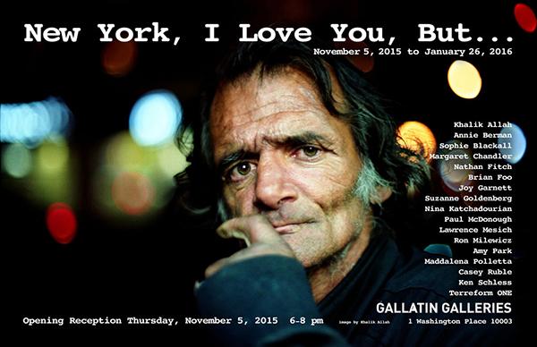 “New York, I Love You, But…” is an art exhibition on the changing landscape of New York hosted by Gallatin and is on view until Jan. 26 at the Gallatin Galleries in 1 Washington Place.

