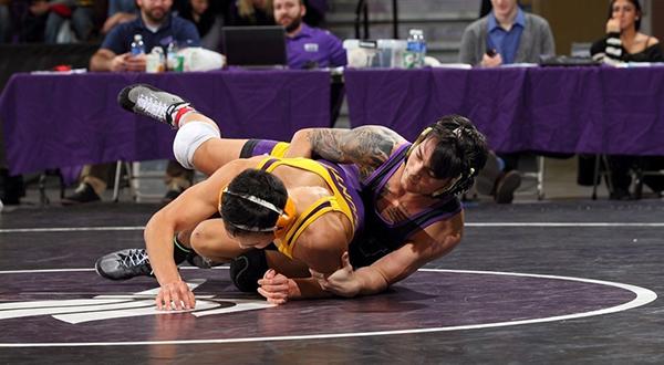 NYU Junior, Nathan Pike, went 5-0 at Ithaca, won the 133-pound title and was named Most Outstanding Wrestler.