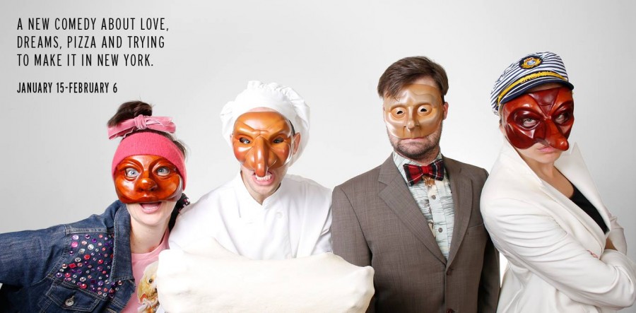 Commedia Dell’Artichoke tells the story of a pizza shop owner in New York City, through music, masks and improve. 