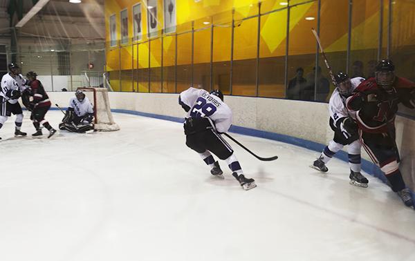 The NYU mens hockey team is one of NYUs most talented, hardworking and gritty groups of students. 