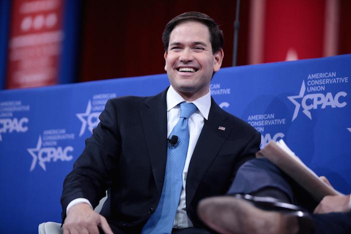 Senator Marco Rubio is currently campaigning for the Republican presidential nomination.