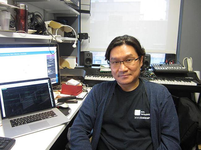 Professor Tae Hong Park is currently working on an application that maps the sounds of various cities.