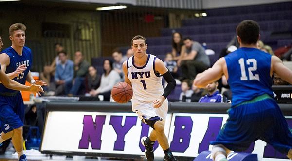 Ross Udine led the NYU men’s basketball team with 21 points in their win against Carnegie Mellon University.