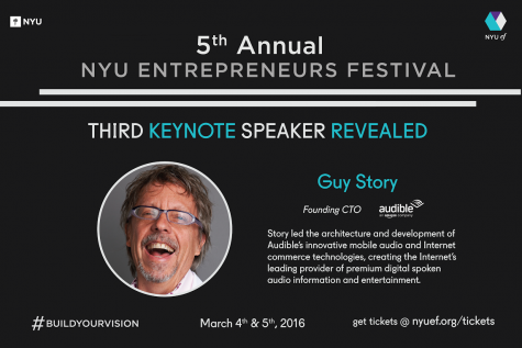 Founding CTO of Audible To Be Final Entrepreneurs Festival Keynote Speaker