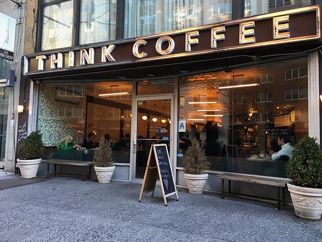 Think Coffee, a popular cafe around campus, is more than your average latte stop. 