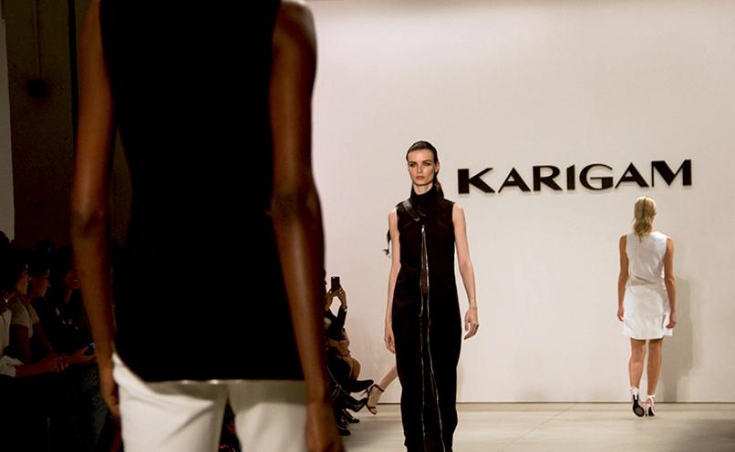 Karina Gamez, the designer behind KARIGAM, takes inspiration from the architecture and landscapes of Venezuela. 