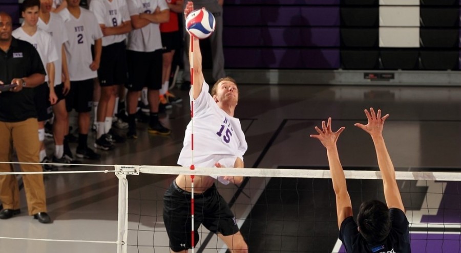 Colin LaPorte was a stud in the Violets weekend split at their UVC Crossover.