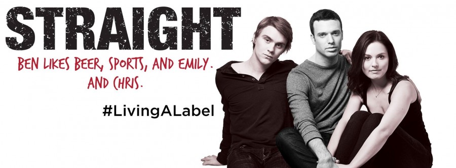 Thomas E. Sullivan, Jake Epstein and Jenna Gavigan star in STRAIGHT,  a new off-Broadway play at Acorn Theatre.