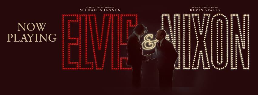 Elvis & Nixon is a film starring Michael Shannon as Elvis Presley and Kevin Spacey as President Nixon. 