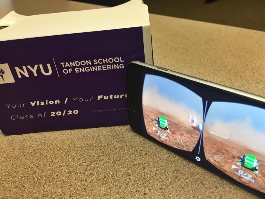 Admitted Tandon students will get to tour Mars through virtual reality goggles.