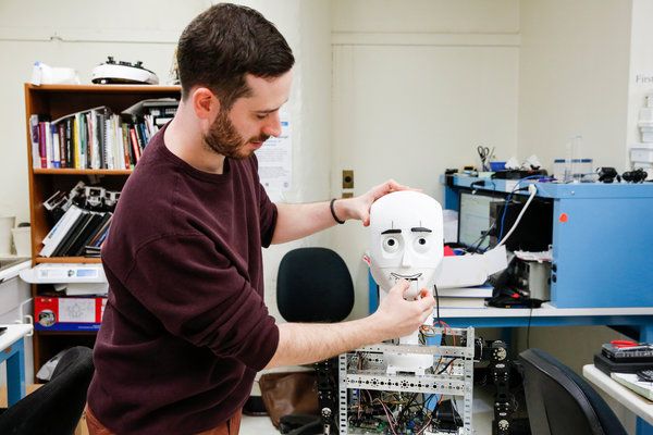 Current Tandon doctoral student, Jared Frank, will soon be known internationally after his participation in the French-American Doctoral Exchange Seminar, FADEx, for his work on a socially interactive robot.  