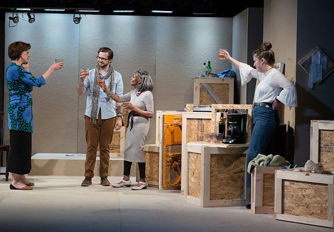 Stephen Aubrey's "I Will Look Forward to This Later" is playing at the New Ohio Theater at 154 Christopher Street through April 23.  