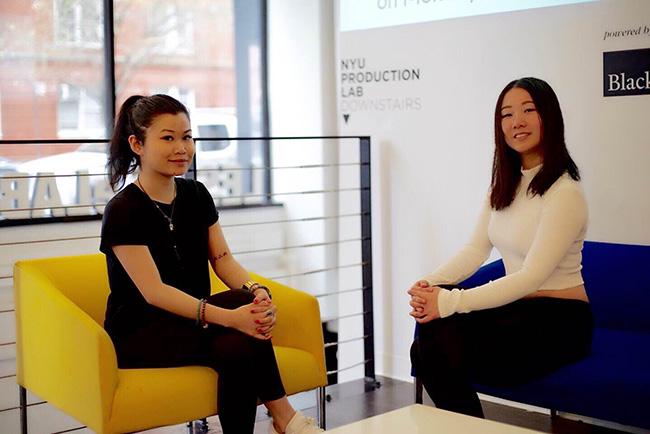 Stern seniors Xinyang Chen and Dorothy Qian have created a new media platform to cultivate a community of food lovers and creators. 