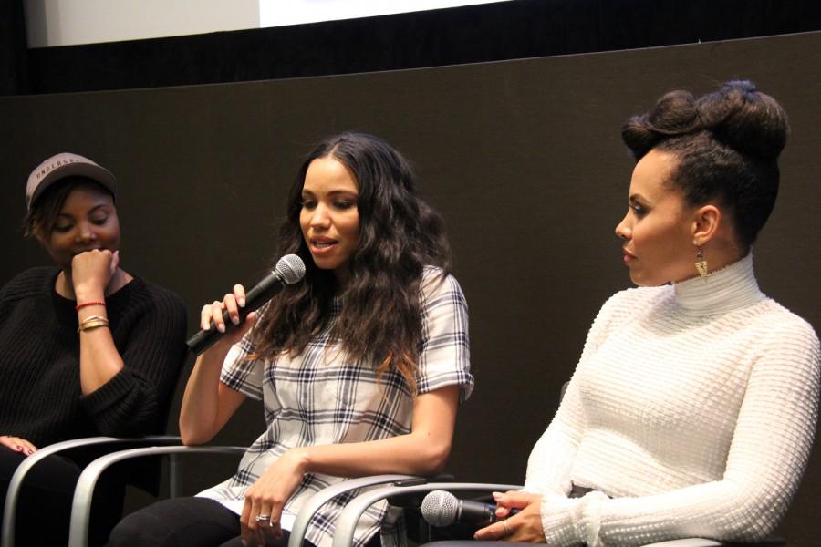 Jurnee Smollett-Bell, one of the stars of “Underground”, speaks about the difficulty in portraying an enslaved character.