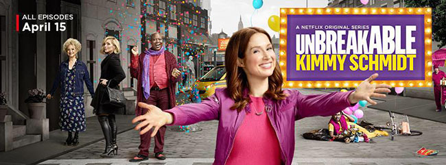 The second season of Netflix’s original series Unbreakable Kimmy Schmidt was released on April 15th.