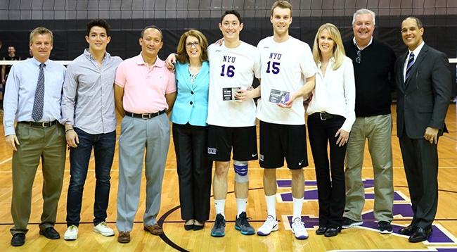 Volleyball Secures Big Win on Senior Day