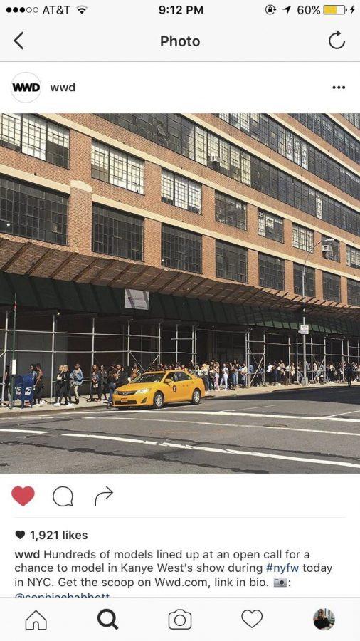 The Yeezy Season 4 model casting call drew a very large crowd, even with the its specific multiracial requirement.
