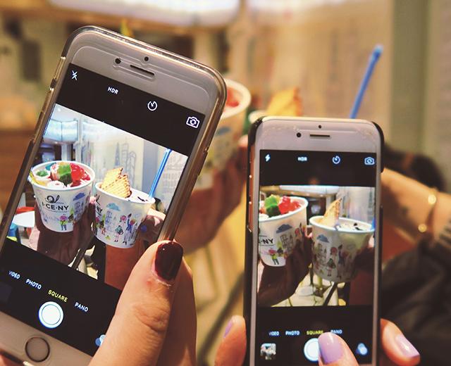 Millennials in today’s age of tech take part in the trend of documenting their food on Snapchat and Instagram before they eat it.