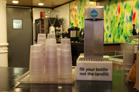 Reefill is a new app that makes refilling your water bottle even easier. 
